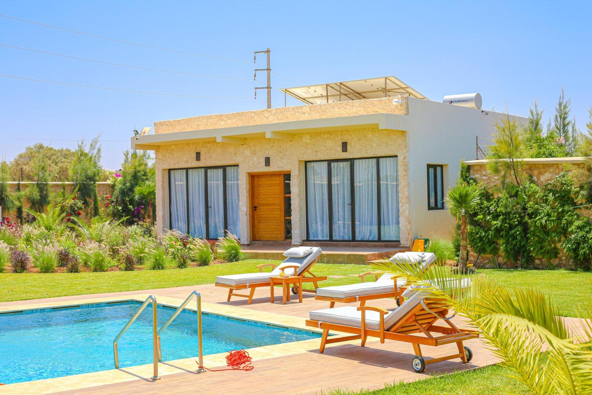 Villa La Rose Bleue - Residence Hoteliere Avec Piscine - Essaouira Exterior foto