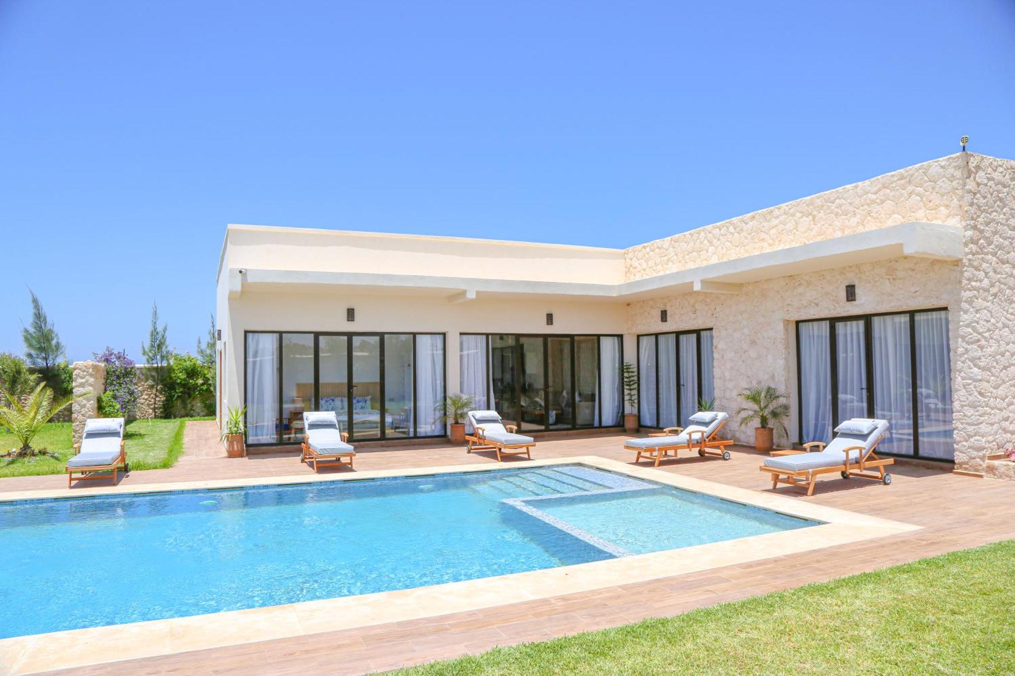Villa La Rose Bleue - Residence Hoteliere Avec Piscine - Essaouira Exterior foto