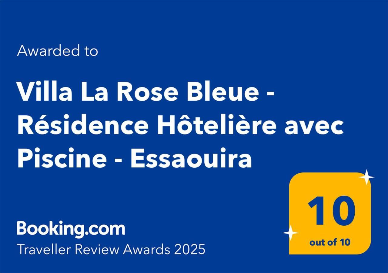 Villa La Rose Bleue - Residence Hoteliere Avec Piscine - Essaouira Exterior foto